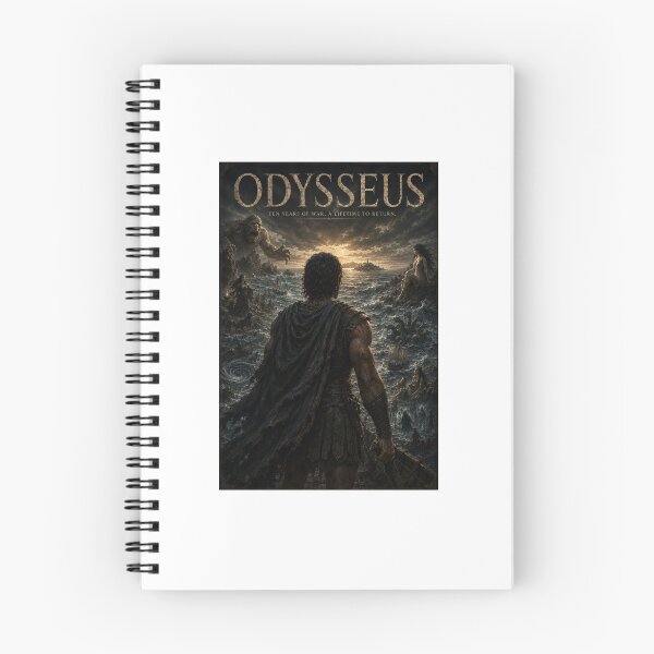 Item preview, Odysseus: The Journey Home | Cinematic Greek Mythology Movie Poster | Mythos Pictures designed and sold by Pop, Culture and Stuff.