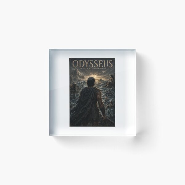Item preview, Odysseus: The Journey Home | Cinematic Greek Mythology Movie Poster | Mythos Pictures designed and sold by Pop, Culture and Stuff.