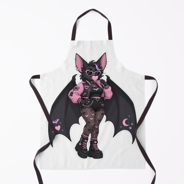 Item preview, Bubblegum Bat Baddie Furry Goth Cutie designed and sold by Furrenzy.