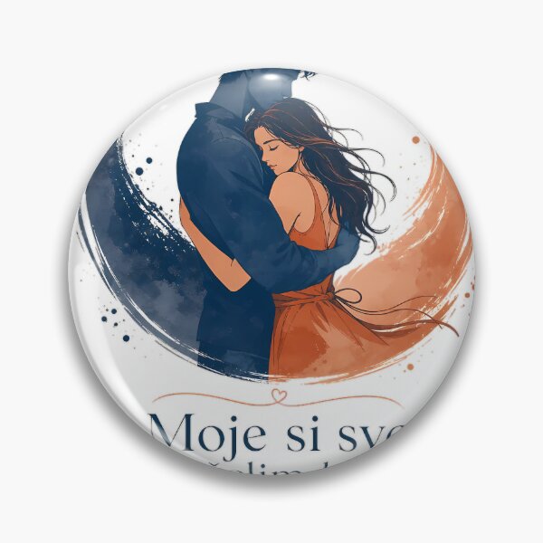 Item preview, You Are My Everything Romantic Couple Circle Art  designed and sold by DignityLab.