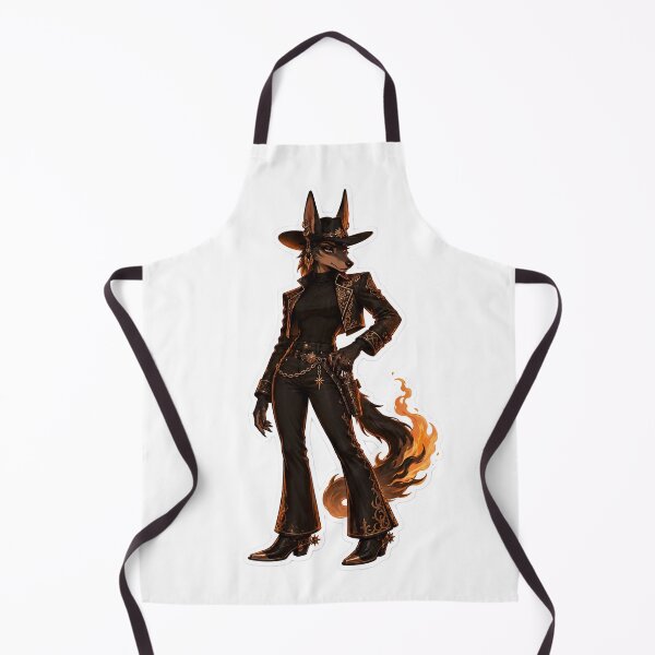 Item preview, Desert Jackal Heatwave Furry Western designed and sold by Furrenzy.