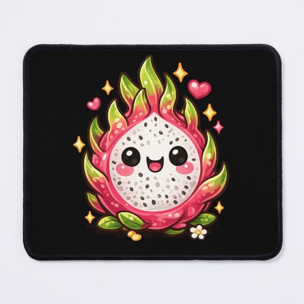 Item preview, Cute Kawaii Dragon Fruit Tropical Illustration designed and sold by CreativeADB7.
