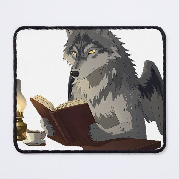 Item preview, Gray Wolf Study Desk designed and sold by IllumeInk.