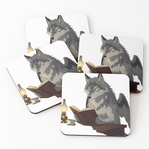 Item preview, Gray Wolf Study Desk designed and sold by IllumeInk.