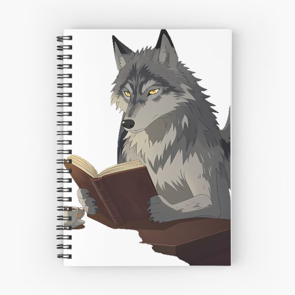 Item preview, Gray Wolf Study Desk designed and sold by IllumeInk.