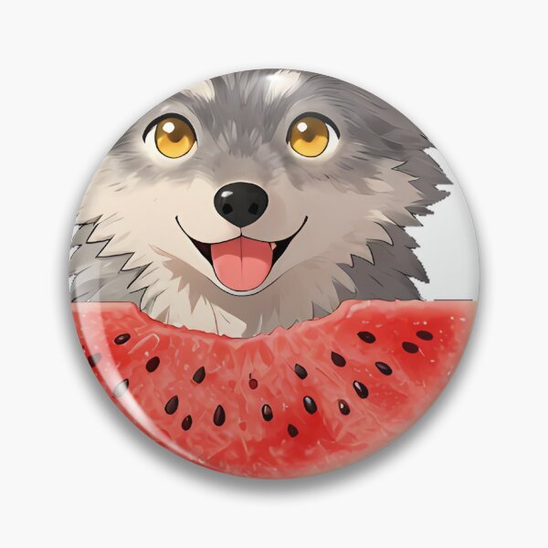 Item preview, Gray Wolf Watermelon Feast designed and sold by pumsquare.