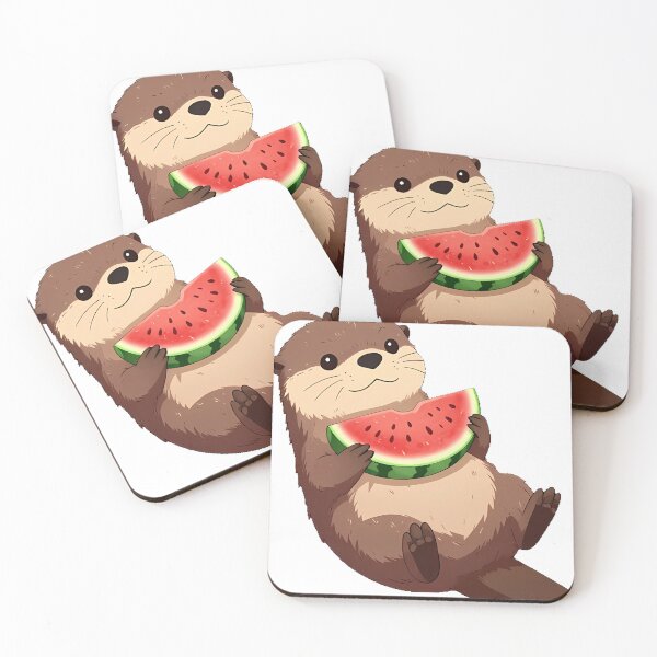 Item preview, River Otter Watermelon Float designed and sold by pumsquare.