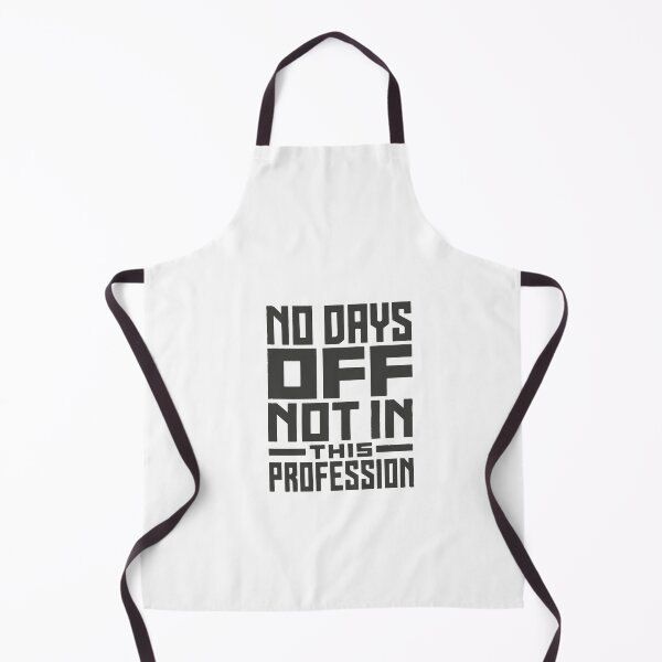 Item preview, No Days Off – Gray Vintage Nurse Typography | Healthcare Professional Gift designed and sold by KiwyStudio.