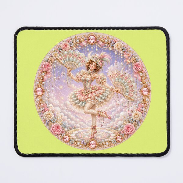 Item preview, Jeweled Fan Dancer in a Celestial Rose Circus designed and sold by sunbowjp stadio.