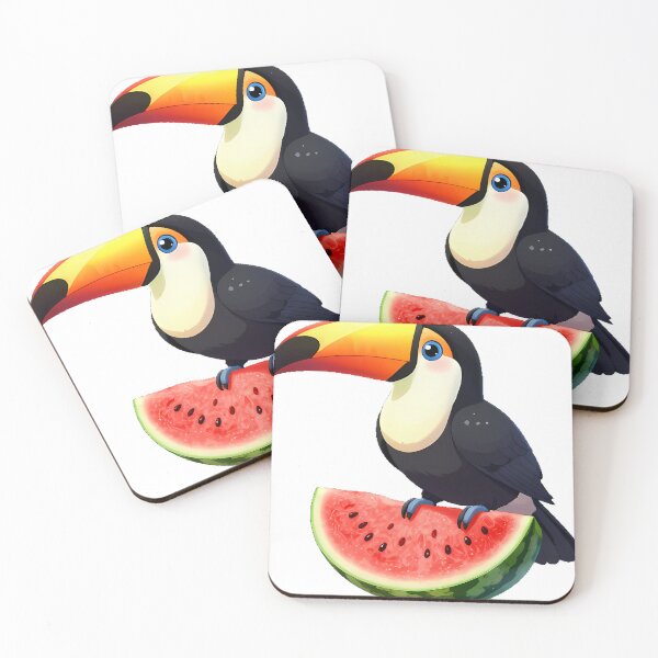 Item preview, Toucan Watermelon designed and sold by pumsquare.