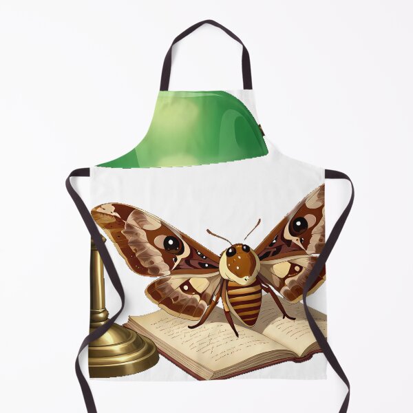 Item preview, Moth Manuscript Lamp designed and sold by IllumeInk.