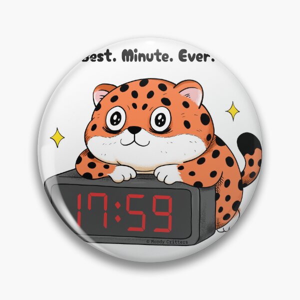 Item preview, Best Minute Ever Cat Meme designed and sold by Moody Critters.