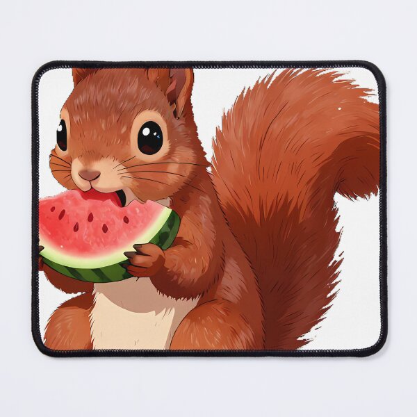 Item preview, Red Squirrel Watermelon Snack designed and sold by pumsquare.