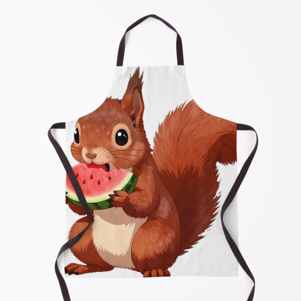 Item preview, Red Squirrel Watermelon Snack designed and sold by pumsquare.