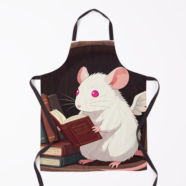 Item preview, White Rat Book Nook designed and sold by IllumeInk.