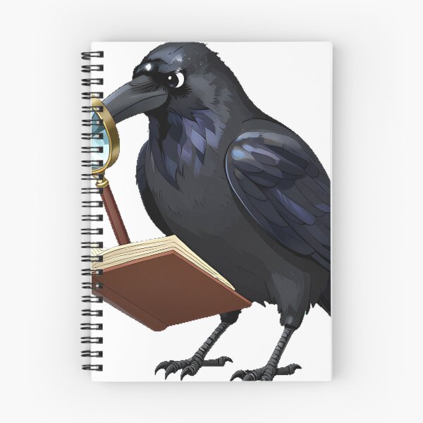 Item preview, Raven Magnifying Glass designed and sold by IllumeInk.