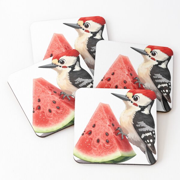 Item preview, Woodpecker Watermelon designed and sold by pumsquare.