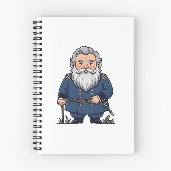 Item preview, President Ulysses S Grant Civil War Garden Gnome designed and sold by Bad-Decisions-Designs.