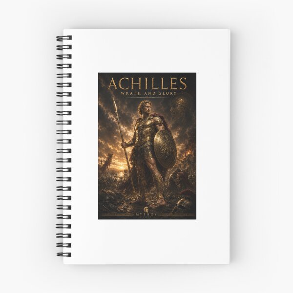Item preview, Achilles: wrath and glory| Cinematic Greek Mythology Movie Poster | Mythos Pictures designed and sold by Pop, Culture and Stuff.