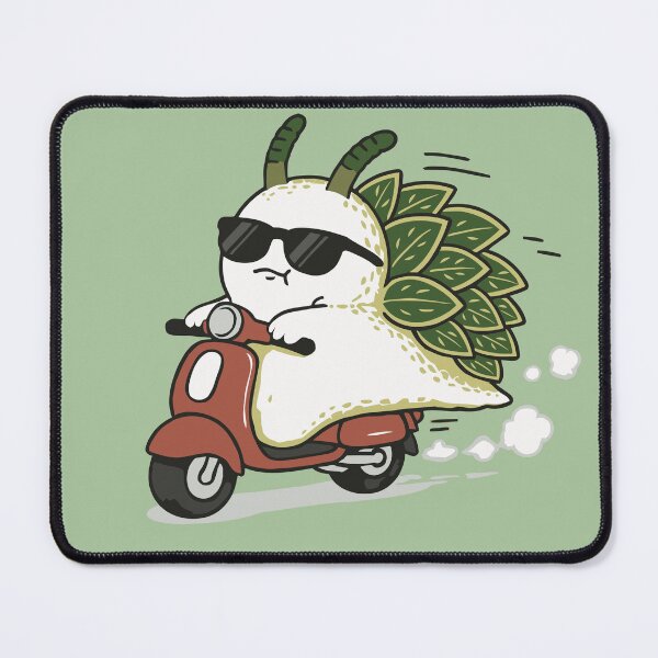 Item preview, Leaf Sheep Sea Slug Riding Scooter Cute Ocean Animal Summer designed and sold by ALCOSHIRTS OFFICIAL.