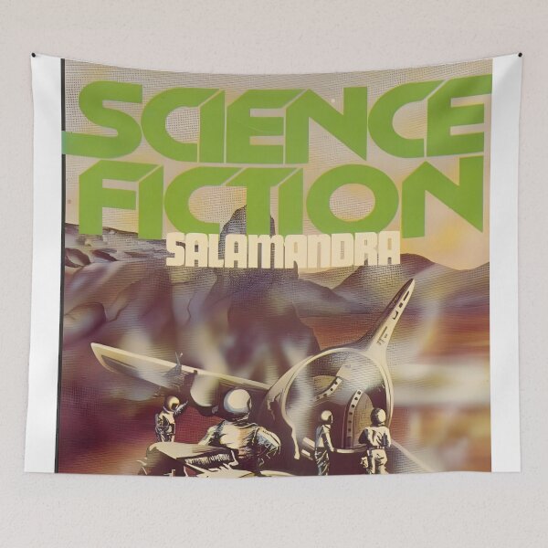 Item preview, Science Fiction Sci-Fi Flying Saucer Roswell Original Custom Vintage Poster Wall Art Startling Stories Strange Mystery Dark designed and sold by Cool Robot Bro..