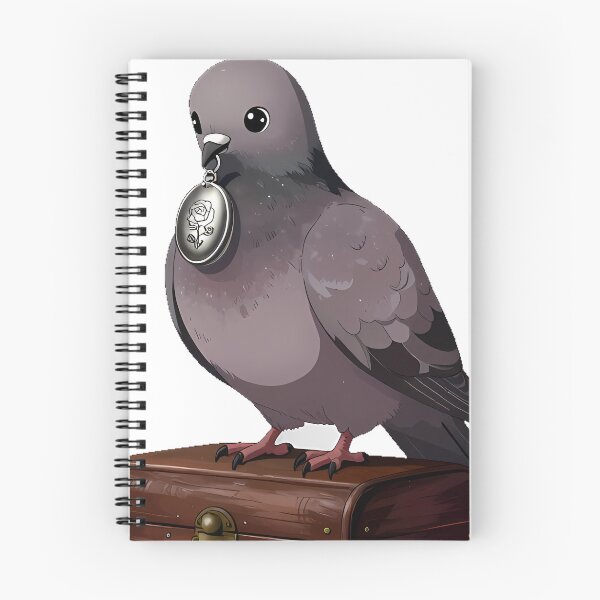 Item preview, Mourning Dove Antique Locket designed and sold by IllumeInk.