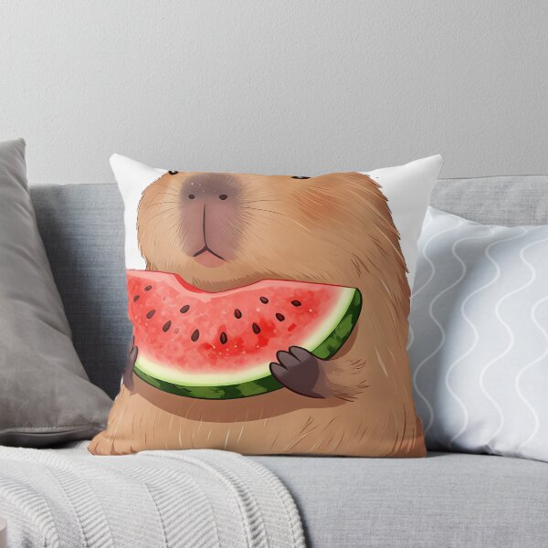 Item preview, Capybara Watermelon Snack designed and sold by pumsquare.