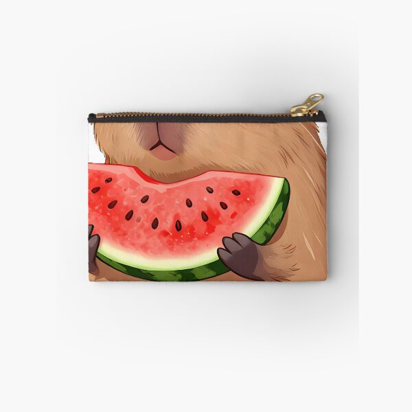 Item preview, Capybara Watermelon Snack designed and sold by pumsquare.