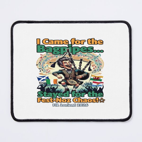 Item preview, I Came for the Bagpipes… Stayed for the Fest-Noz Chaos! | FIL Lorient 2026 Celtic Festival T-Shirt | Funny Breton Bagpiper | Interceltic Festival Gift designed and sold by Sushikidsntod.