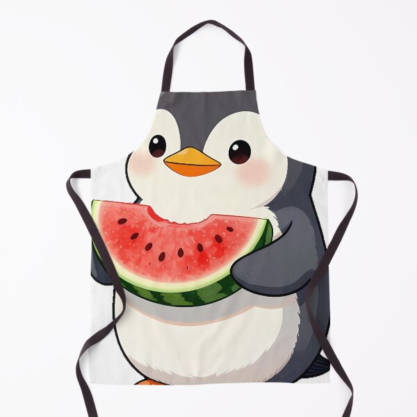 Item preview, Penguin Watermelon Slice designed and sold by pumsquare.