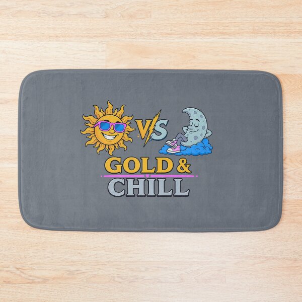 Item preview, Gold & Chill – Sun vs Moon designed and sold by Aimetoi.