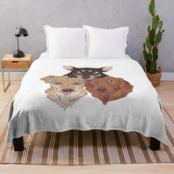 Item preview, Three cute dogs with expressive eyes designed and sold by Davao-68Apple.