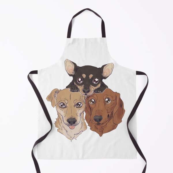 Item preview, Three cute dogs with expressive eyes designed and sold by Davao-68Apple.