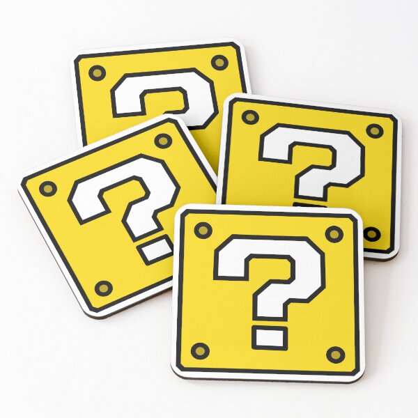 Item preview, question block mario designed and sold by Shiningsticker8.