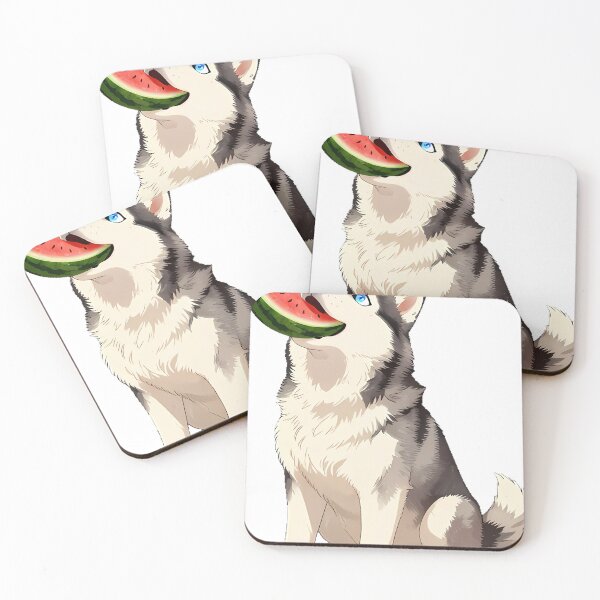 Item preview, Husky Watermelon Howl designed and sold by pumsquare.
