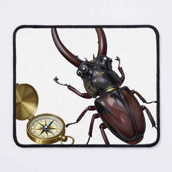 Item preview, Stag Beetle Compass designed and sold by IllumeInk.