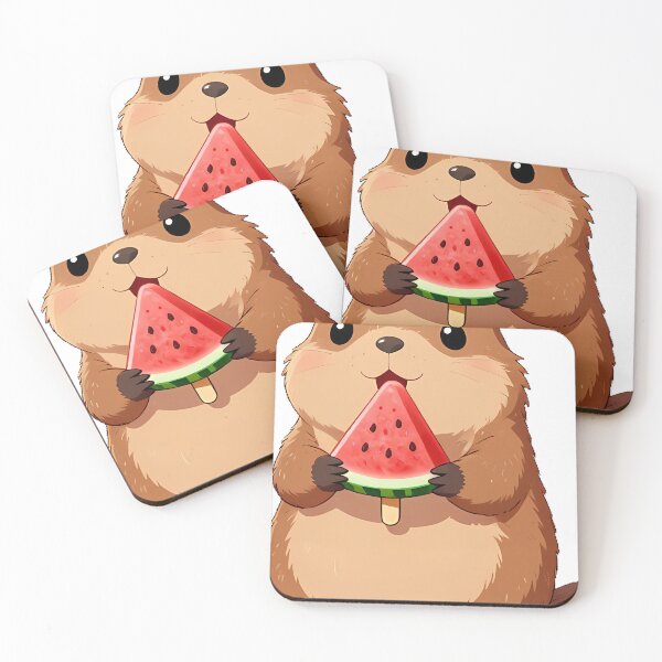 Item preview, Groundhog Watermelon Pop designed and sold by pumsquare.