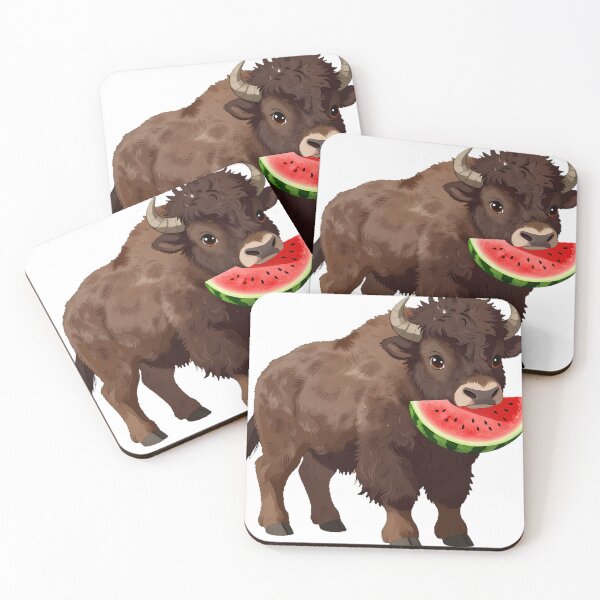 Item preview, Bison Calf Watermelon designed and sold by pumsquare.