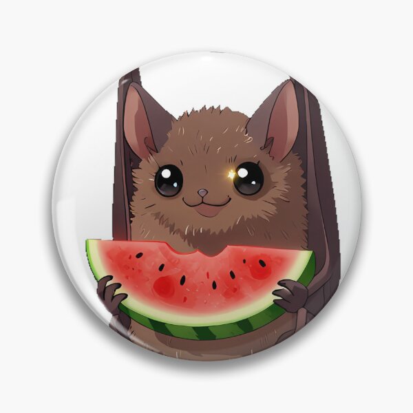 Item preview, Fruit Bat Watermelon Upside Down designed and sold by pumsquare.