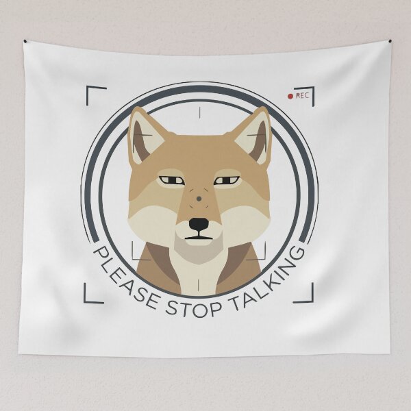 Item preview, Please Stop Talking Tibetan Sand Fox Camera Focus designed and sold by Arc2020.