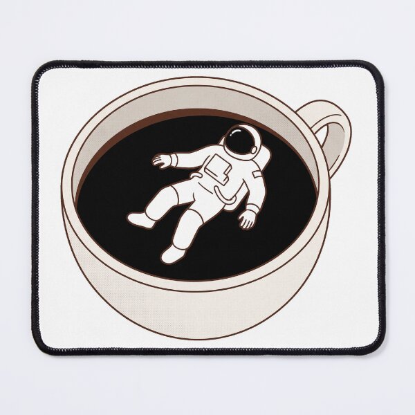 Item preview, Lost in the Morning Brew Astronaut designed and sold by Bad-Decisions-Designs.