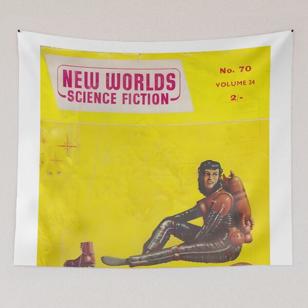 Item preview, Science Fiction Sci-Fi Flying Saucer Roswell Original Custom Vintage Poster Wall Art Startling Stories Strange Mystery Dark designed and sold by Cool Robot Bro..