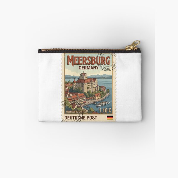 Item preview, Meersburg Castle Germany Vintage Travel Stamp designed and sold by k3rstman1.