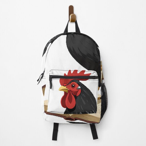 Item preview, Black Rooster Dawn Scholar designed and sold by IllumeInk.