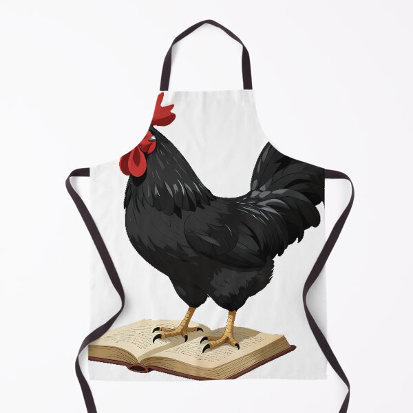 Item preview, Black Rooster Dawn Scholar designed and sold by IllumeInk.