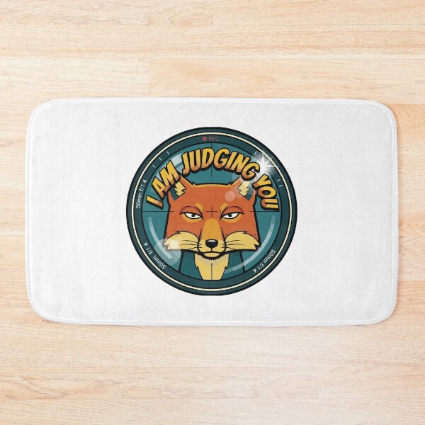 Item preview, I Am Judging You Pop Art Tibetan Sand Fox Meme designed and sold by Arc2020.