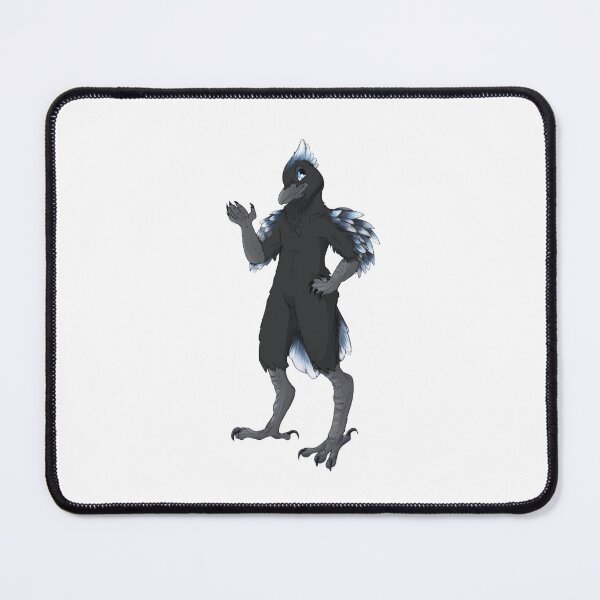 Item preview, Humanoid raven standing confidently with feathered designed and sold by Davao-68Apple.