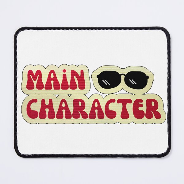 Item preview, Main Character Retro Funny Confidence Quote designed and sold by LittleOddStudio.