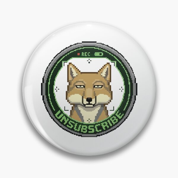 Item preview, Unsubscribe Retro Pixel Art Tibetan Sand Fox Gamer designed and sold by Arc2020.