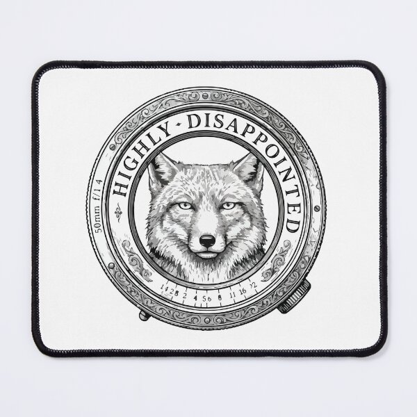 Item preview, Highly Disappointed Vintage Etching Tibetan Sand Fox designed and sold by Arc2020.